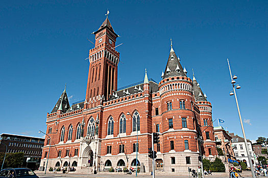 市政厅,希尔星堡,瑞典,欧洲