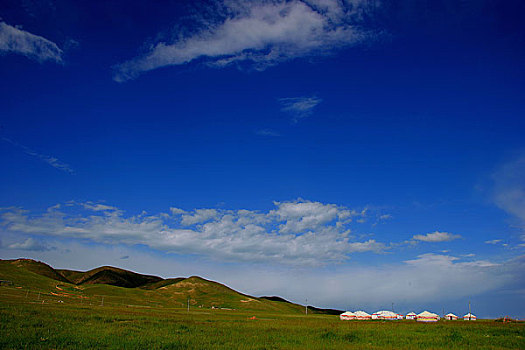 青海省海南藏族自治州青海湖向公乡草原