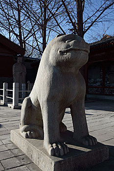 北京五塔寺石兽