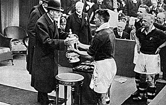 乔治王五世,展示,奖杯,温布里体育场,伦敦