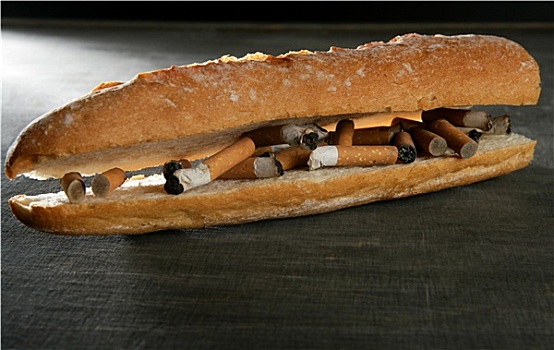 烟草,面包,三明治,菜单