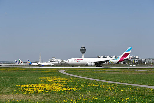 空中客车,慕尼黑,机场,上巴伐利亚,巴伐利亚,德国,欧洲