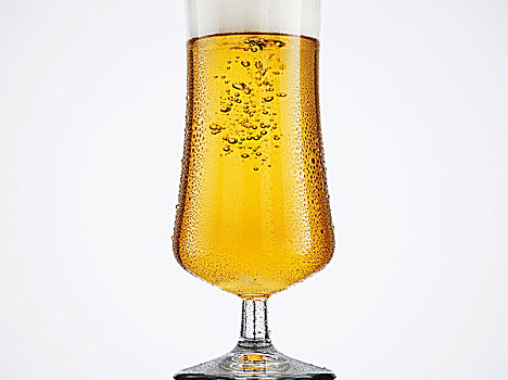 玻璃杯,闪闪发光,啤酒