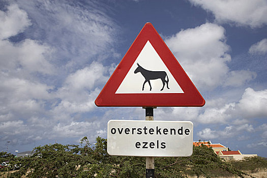 交通标志,博奈尔岛,荷属列斯群岛