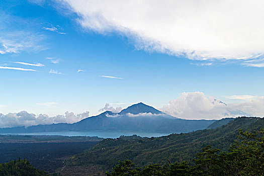 火山,巴厘岛,印度尼西亚