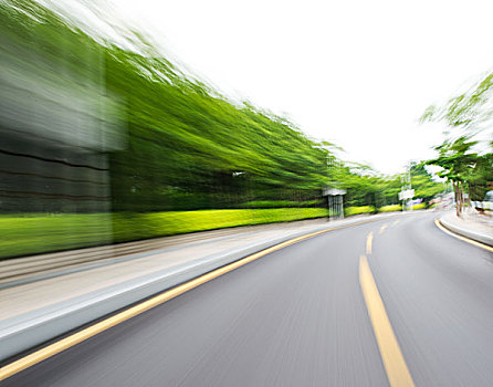 道路,动感