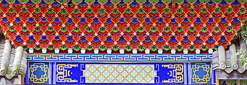 中式房檐素材