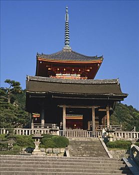 清水寺,京都,近畿地区,日本