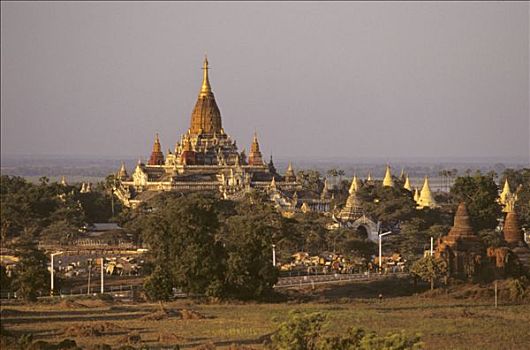 缅甸,曼德勒,异教,阿南达寺