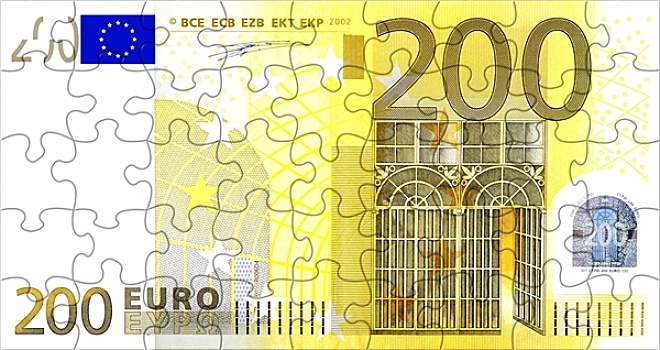 200欧元,拼图