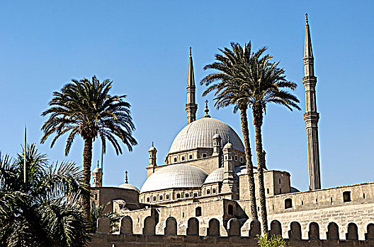 埃及,开罗,城市,穆罕默德-阿里清真寺