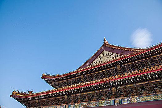 北京故宫博物院天安门城楼