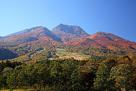 山,秋天