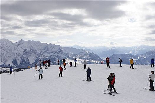 滑雪,施蒂里亚,奥地利