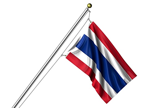 隔绝,泰国,旗帜
