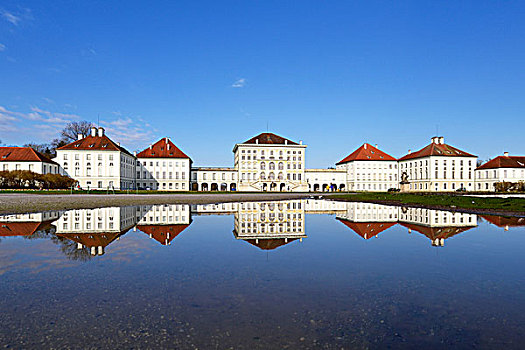 宁芬堡,宫殿,慕尼黑,上巴伐利亚,巴伐利亚,德国,欧洲