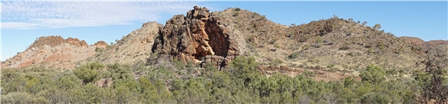 石头,东方,山脉,澳大利亚