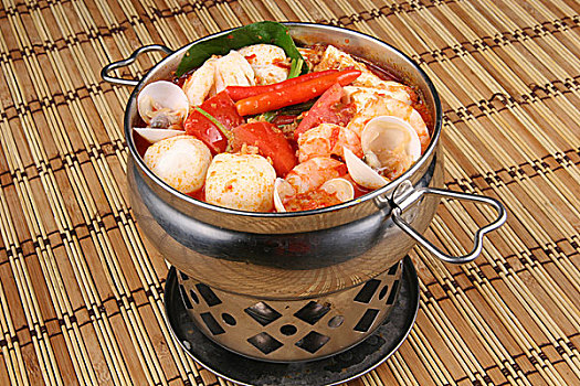 泰式东荫海鲜汤