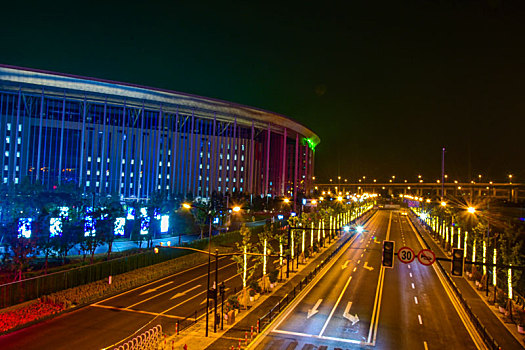 国家会展中心夜景