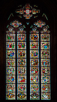 窗户,玻璃工厂,大教堂,科隆,德国
