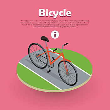 自行车,象征,设计,途中,旗帜,橙色,运输,安全,物品,骑自行车,比赛,运动,山地自行车,旅行,矢量