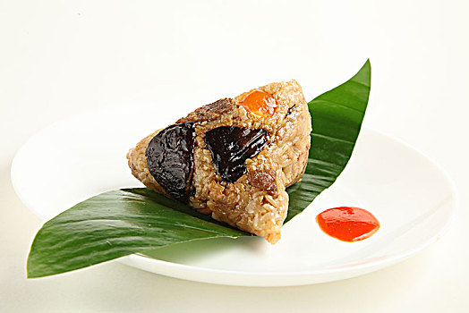 香菇鸭蛋黄肉粽