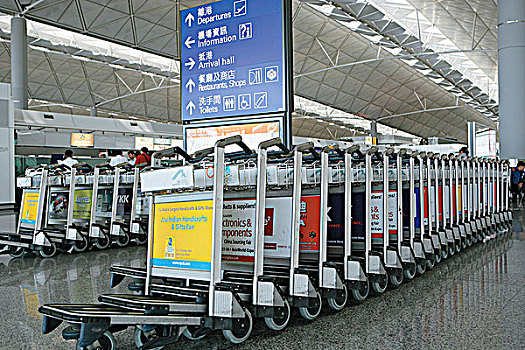 行李车,香港国际机场