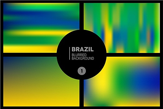 巴西,彩色,模糊,背景