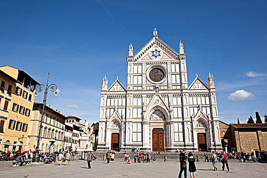 意大利佛罗伦萨圣十字教堂