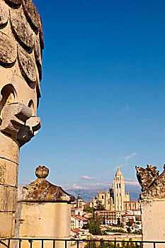 16世纪,哥特风格,大教堂,塞戈维亚,塞戈维亚省,西班牙