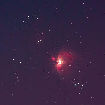 星空摄影之猎户座大星云m42