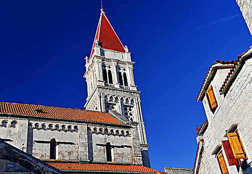 大教堂,圣徒,特洛吉尔,克罗地亚