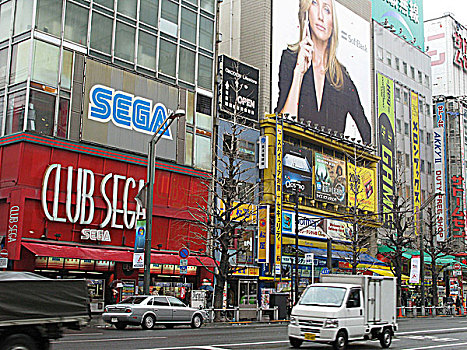 街景,秋叶原,东京,日本