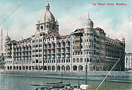 泰姬陵,宫殿,酒店,孟买,印度,20世纪,艺术家,未知