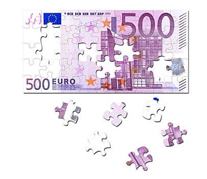 拼图,500欧元