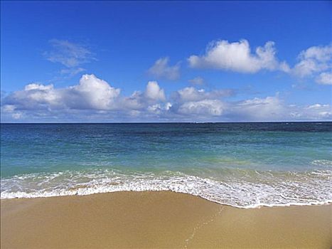 海滩,毛伊岛,夏威夷,美国