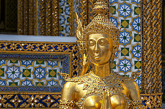 雕塑,寺庙,翡翠佛,寺院,曼谷,泰国