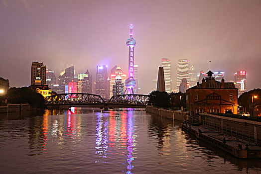 大上海夜景