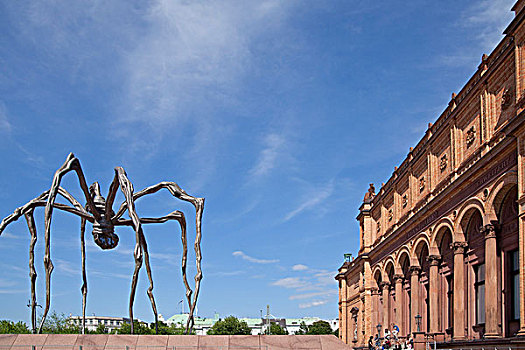 蜘蛛,雕塑,汉堡市,德国,欧洲