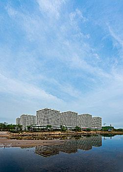 中国青岛西海岸新区黄岛高端公寓商铺万达公馆