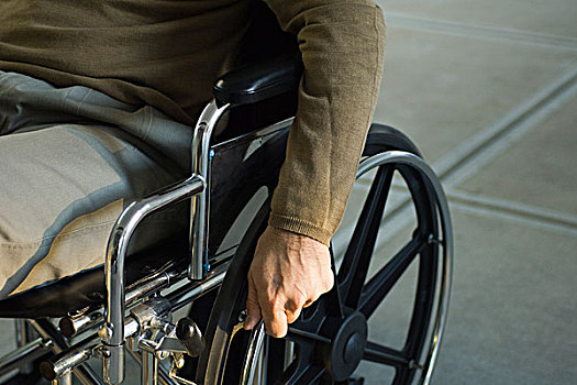 残障,人,轮椅