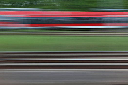 铁路,轨道,列车,动感,移动