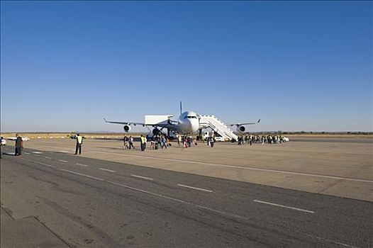客机,首领,机场,温得和克,纳米比亚,非洲