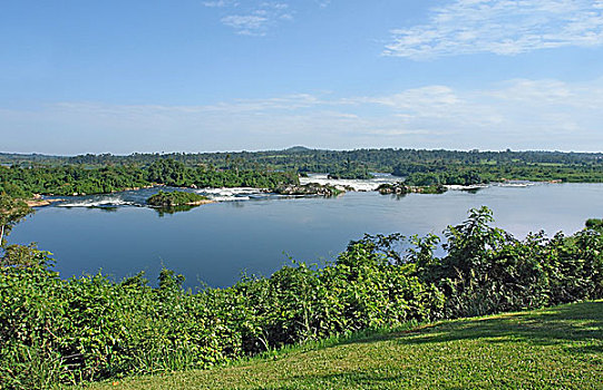 尼罗河,风景,靠近,乌干达