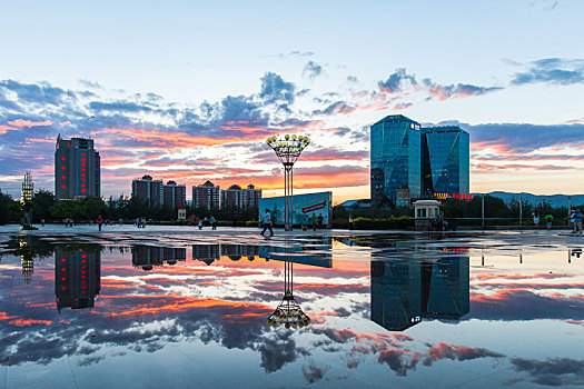 北京市石景山区城市风景