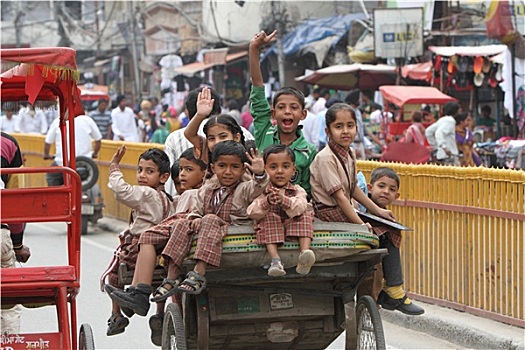 儿童,印度