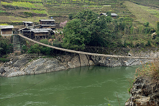 云南怒江峡谷福贡县