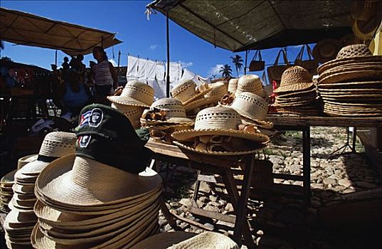 帽子,市场,混合,革命,巴拿马,风格,世界遗产,城镇,特立尼达,古巴