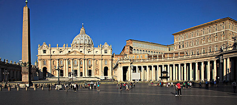 意大利,罗马,梵蒂冈,大教堂,宫殿,广场