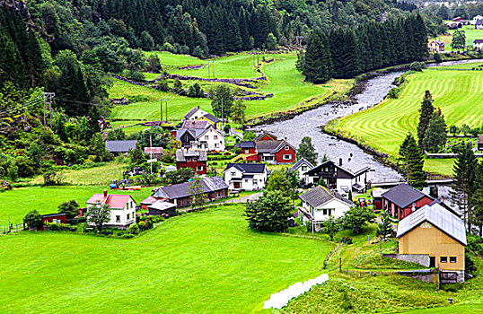 美丽的北欧国家挪威王国